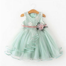 Load image into Gallery viewer, pudcoco  Baby Girl Sleeveless casual  Dress Princess Pageant baby girl  Lace Tutu Dresses baby girl