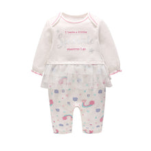 Load image into Gallery viewer, Vlinder Baby girl Romper Baby Rompers Baby girl Snug Clothes Baby girl Jumpsuit Cotton Long Sleeve Spring Autumn Infant Pajamas